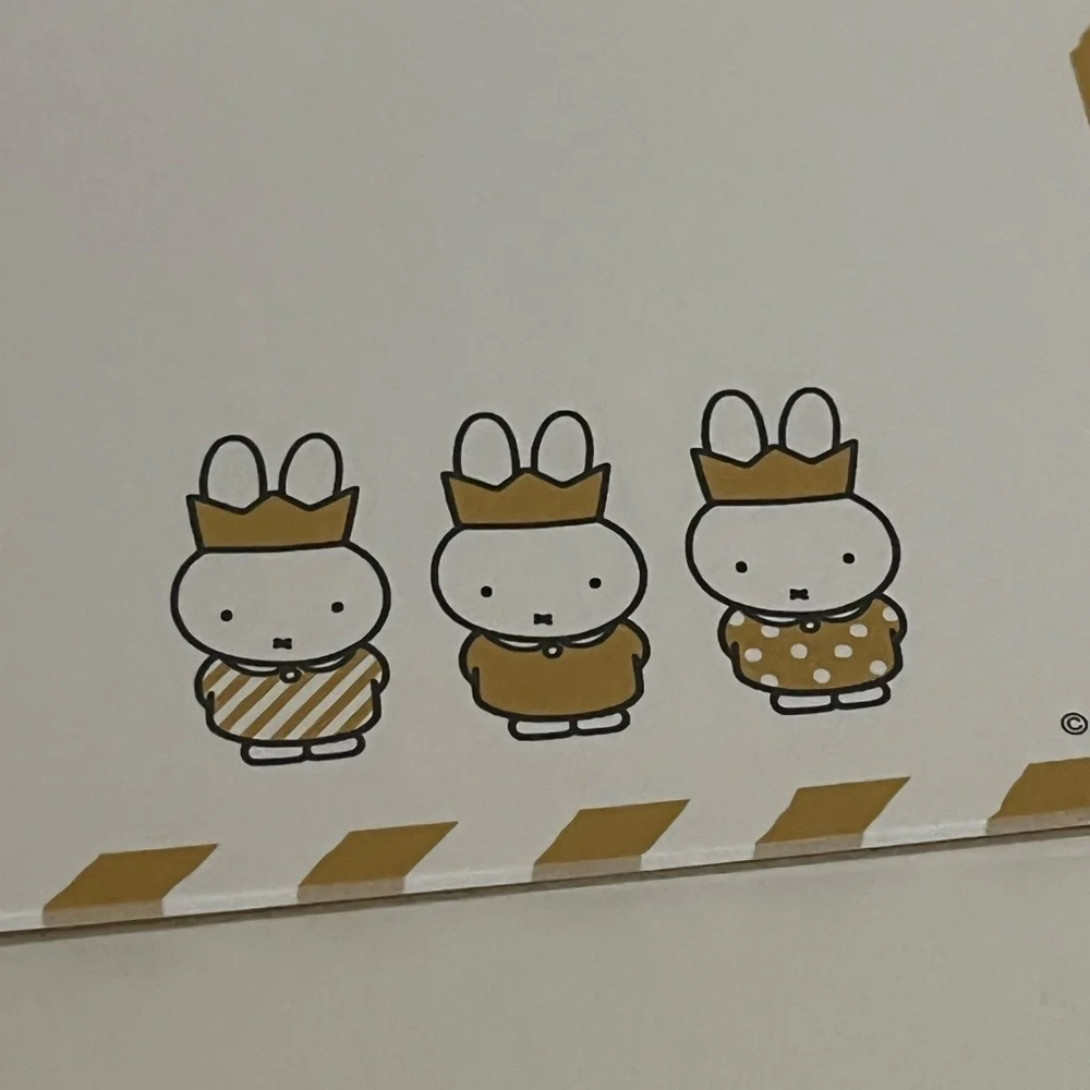 Miffy 70th Anniversary Small Square Memo Pad